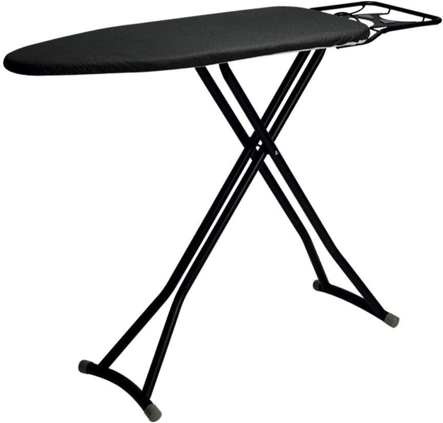 Cette table de repassage a surface permeable a la vapeur dispose aussi d'une partie textile en coton
